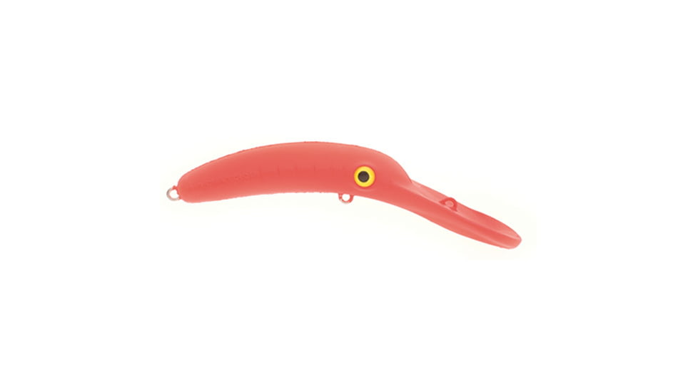 Yakima Bait Mag Lip Trolling Plug 2.0, Fluorescent Red, 2in, 9551U-FLR