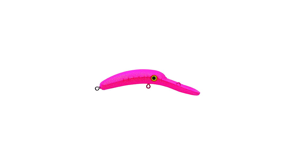Yakima Bait Mag Lip Trolling Plug 3.0, Glitter Pink, 3in, 7/32oz, 9571U-GPK