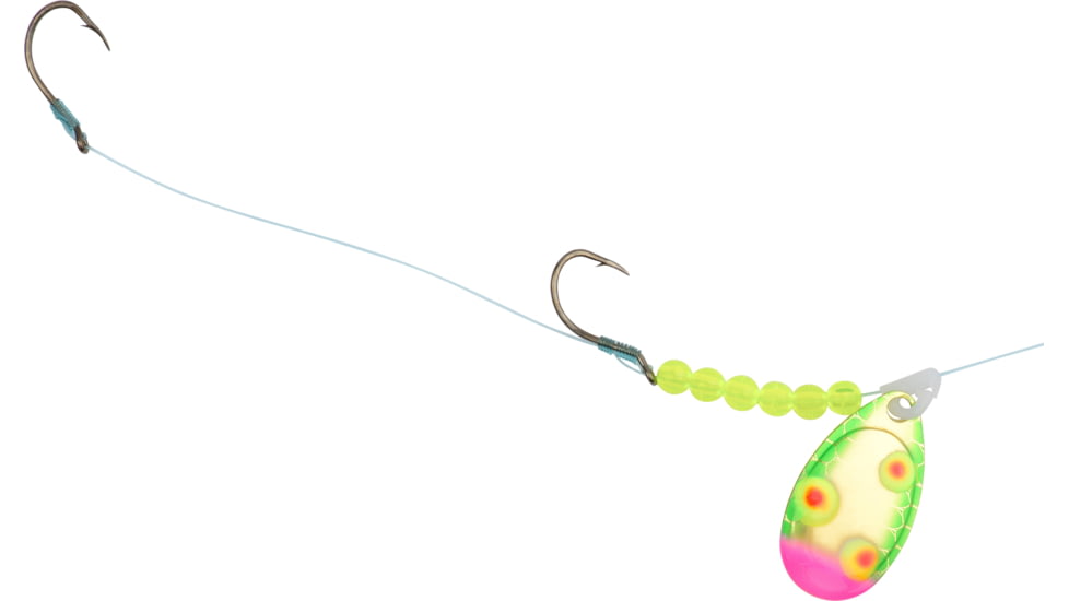 Yakima Bait UV Walleye Elite Harness Rig Number 2 Mad Clown, 550U-MDCL