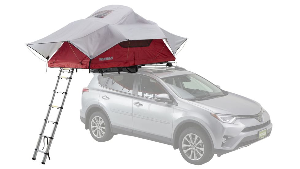 Yakima SkyRise Car Top Tent - 2 Person, 3 Season-Red