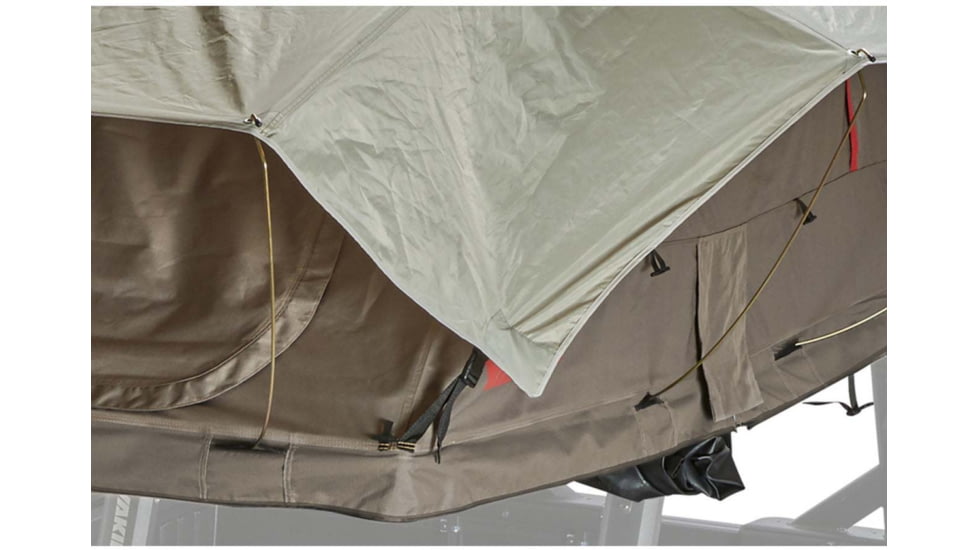 Yakima SkyRise HD 2 Tent, Tan/Red, Small, 8007436