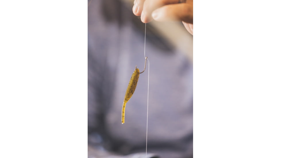 Yamamoto Baits 3in Shad Shape Worm, 10 pack, Green Pumpkin-Black, YAM-68JR-10-297