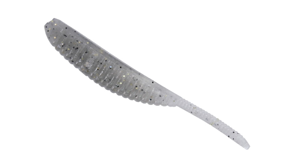 Yamamoto Baits 3in Shad Shape Worm, 10 pack, Natural Shad, YAM-68JR-10-306