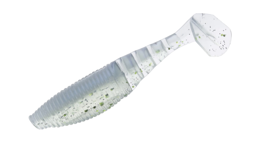 Yamamoto Baits Paddle Tail Zako Shad, 5, 4in, Sexy Shad, YAM-134P-05-9005