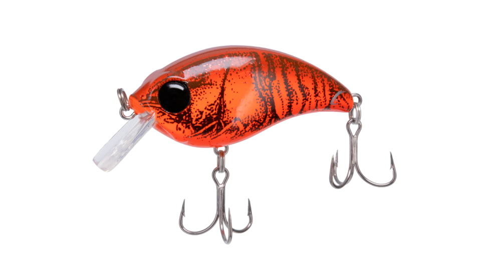 Yamamoto Baits Ned Senko-Floater Bill Lewis Squarebill Crankbait, Fire Craw, 2.5in, BLF-ATV25-770