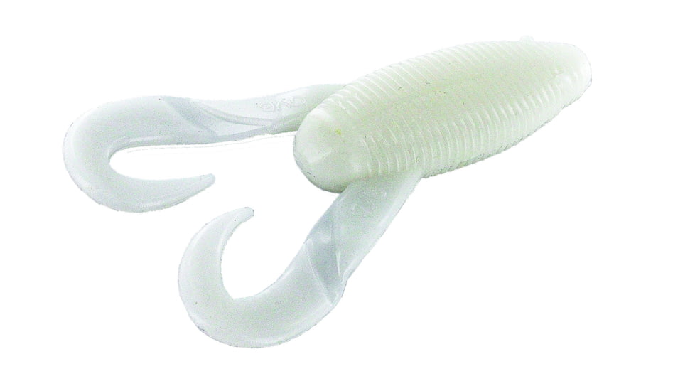 Yamamoto Baits YamaFrog Soft Plastic Frog, 3.75in, White, 129-05-036