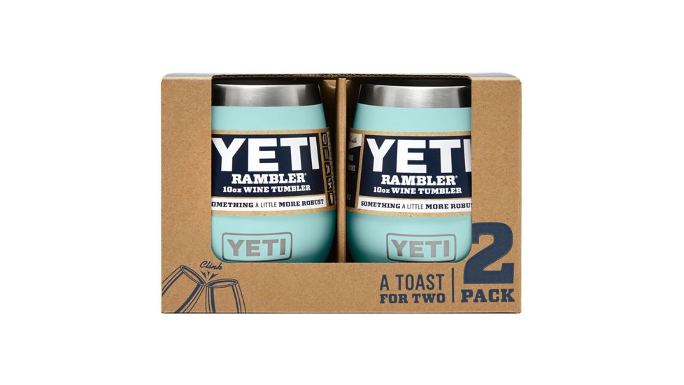Yeti 10oz Wine Tumbler Pack of 2, Seafoam 21071300196
