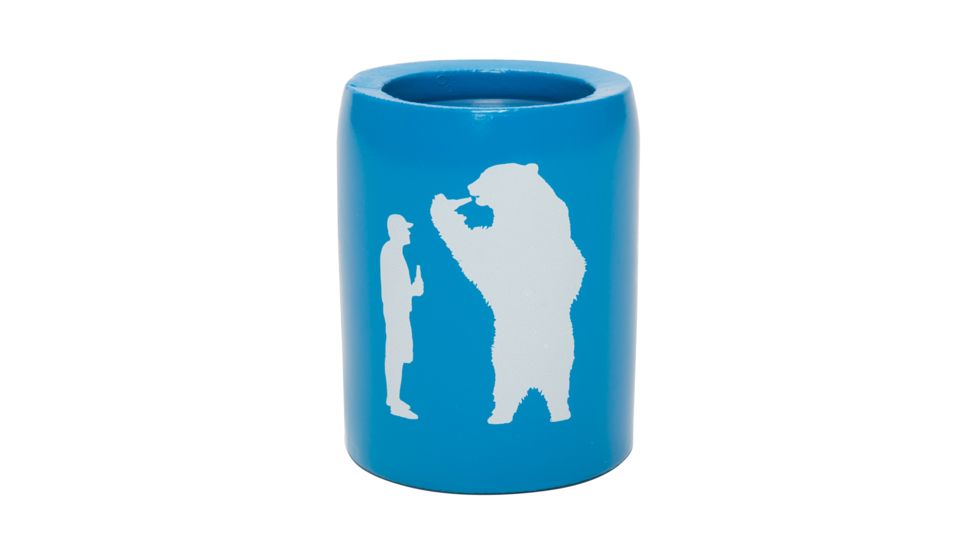 Yeti Beer with Bear Can Insulator-Bahama Blue