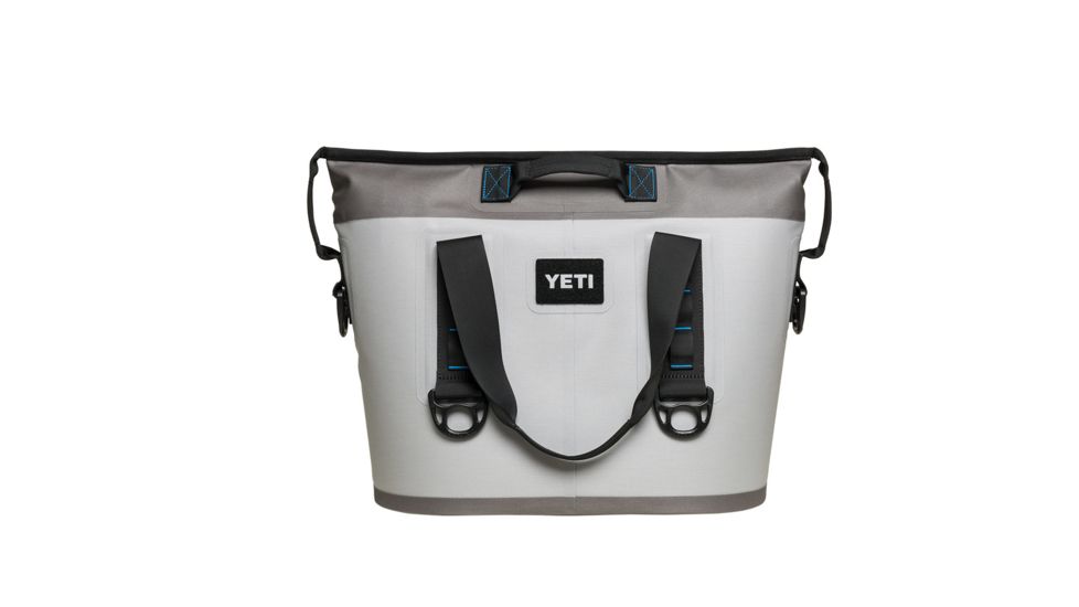 Yeti Hopper 20 Portable Cooler 2-Fog Gray/Tahoe Blue second generation zipper placement