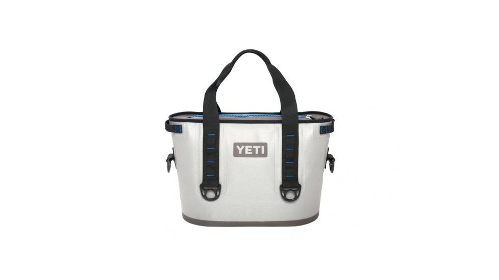 Yeti Hopper 20 Portable Cooler-Fog Gray/Tahoe Blue