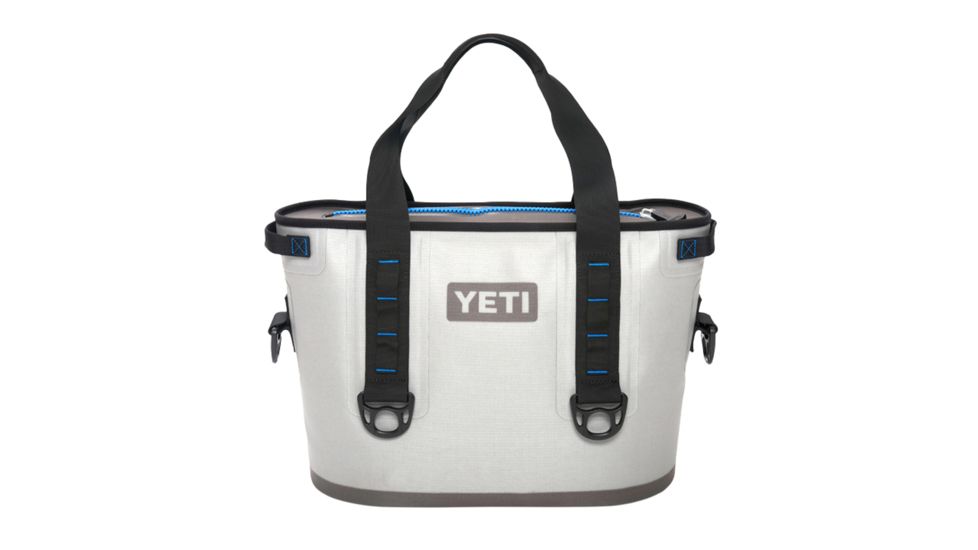 Yeti Hopper 20 Portable Cooler-Fog Gray/Tahoe Blue