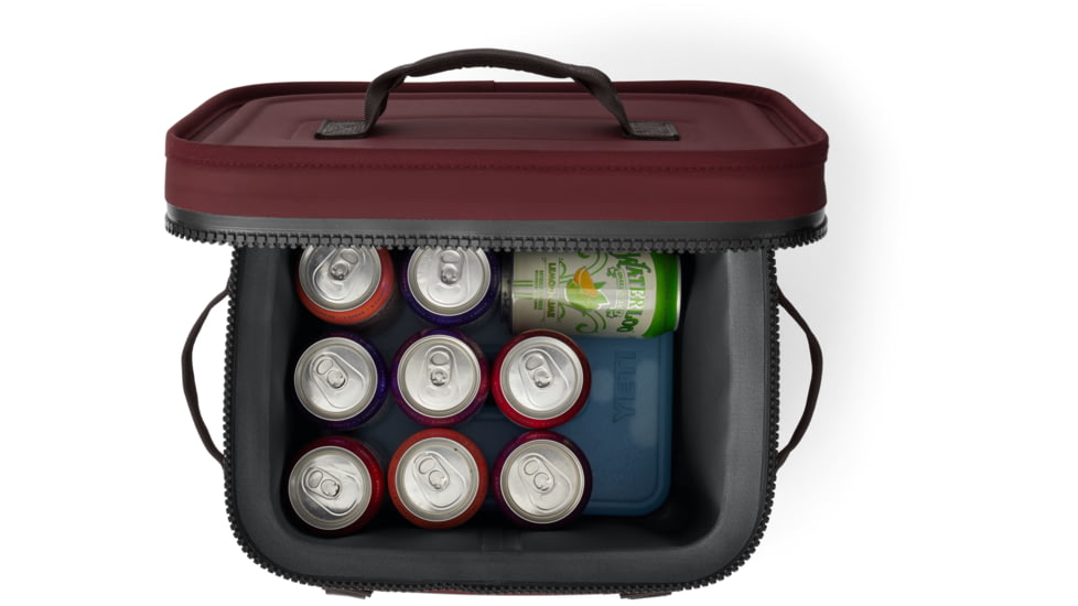 Yeti Hopper Flip 12 Soft Cooler, Wild Vine Red, 18060131502