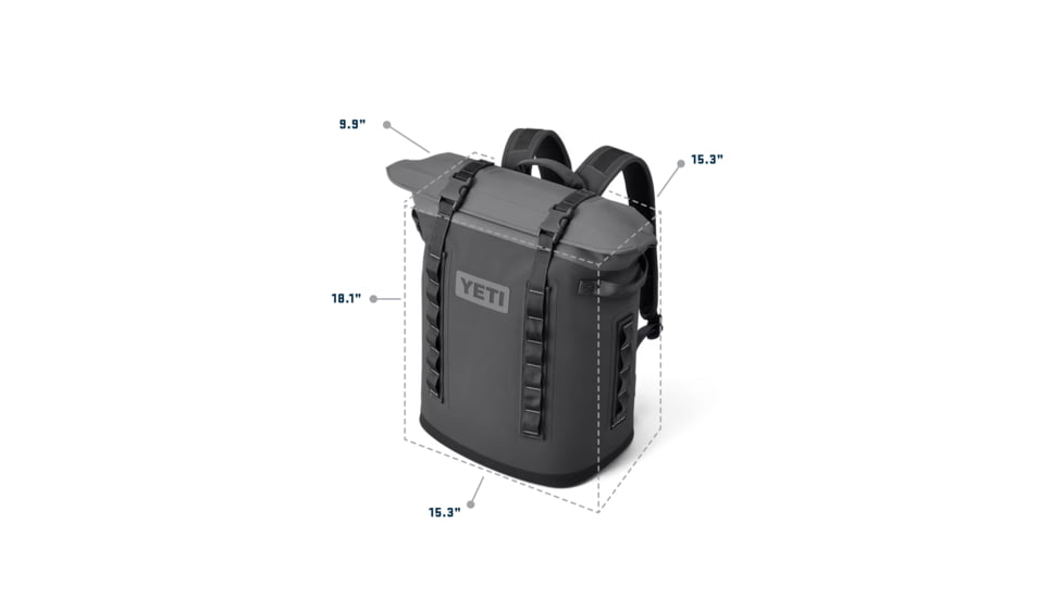 Yeti Hopper M20 Backpack, Big Wave Blue/Navy, 20 Liter, 18060131394