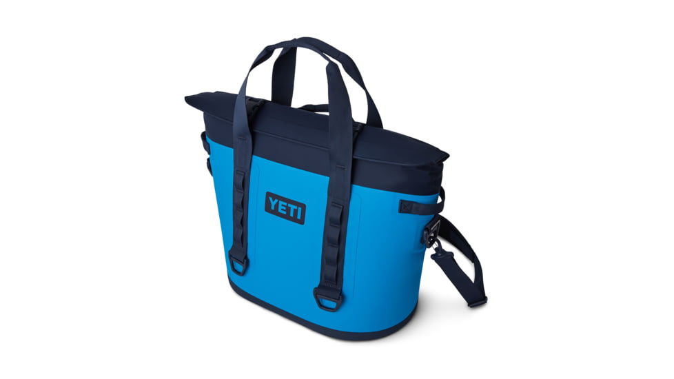 Yeti Hopper M30 Soft Cooler, Big Wave Blue/Navy, 30 Liter, 18060131395