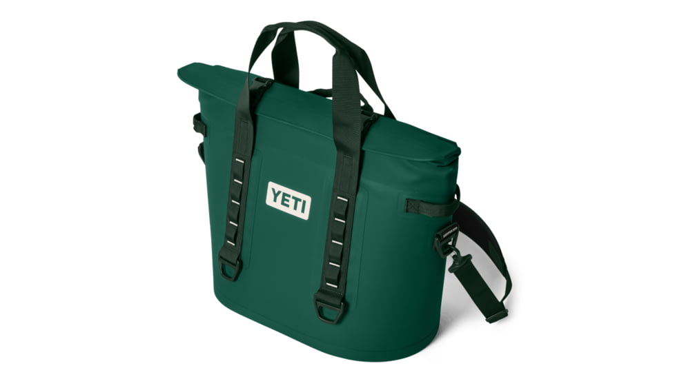Yeti Hopper M30 Tote Soft Cooler, Black Forest Green, 18060131822