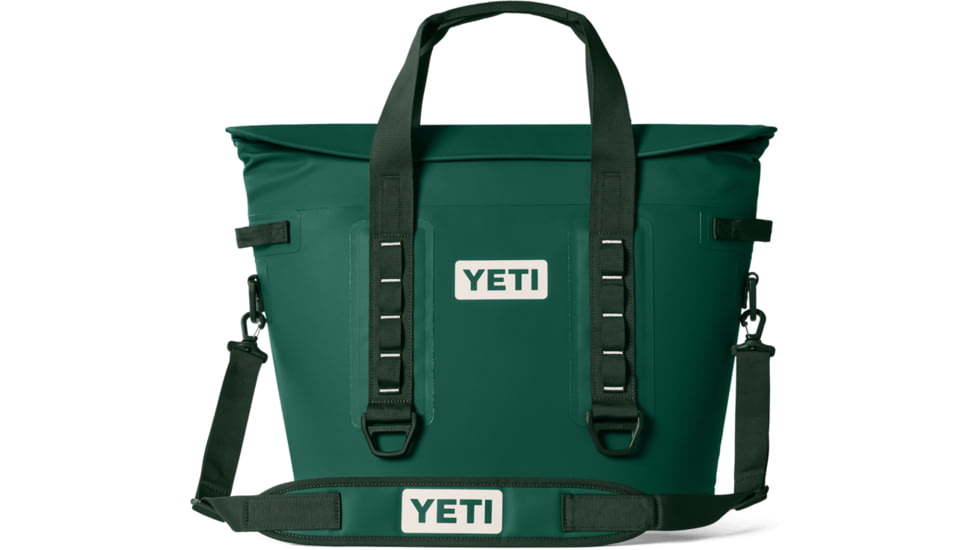 Yeti Hopper M30 Tote Soft Cooler, Black Forest Green, 18060131822