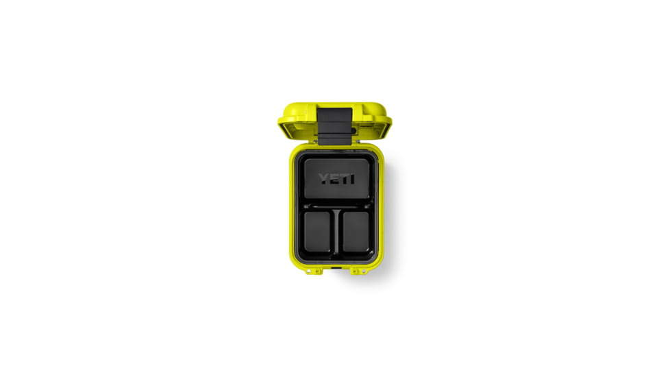 Yeti LoadOut GoBox 15 Gear Case, Firefly Yellow, 15 L, 26010000382