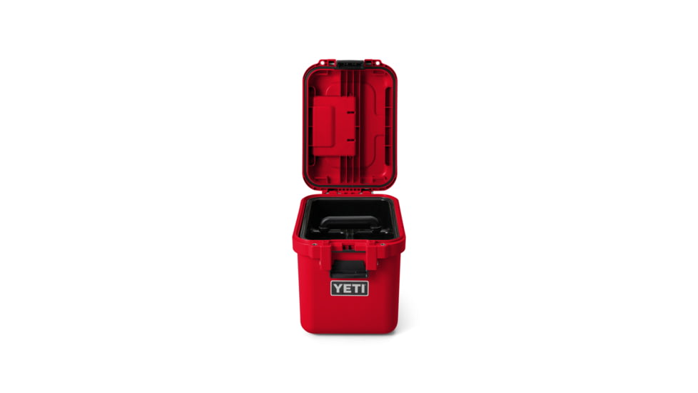 Yeti LoadOut GoBox 15 Gear Case, Rescue Red, 15 L, 26010000389
