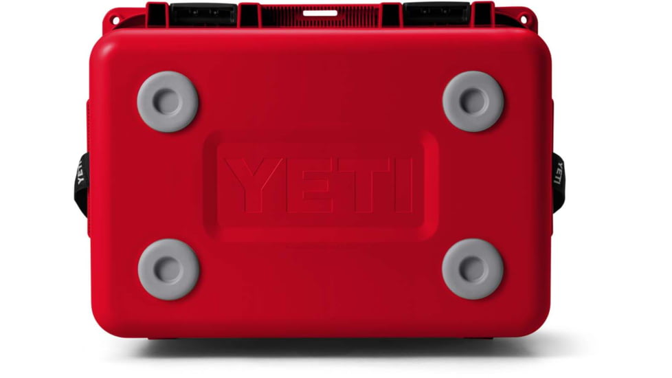 Yeti LoadOut GoBox 30 2.0 Gear Case, Rescue Red, 30 L, 26010000390