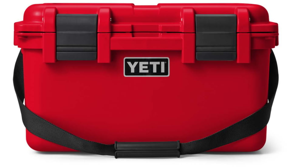 Yeti LoadOut GoBox 30 2.0 Gear Case, Rescue Red, 30 L, 26010000390