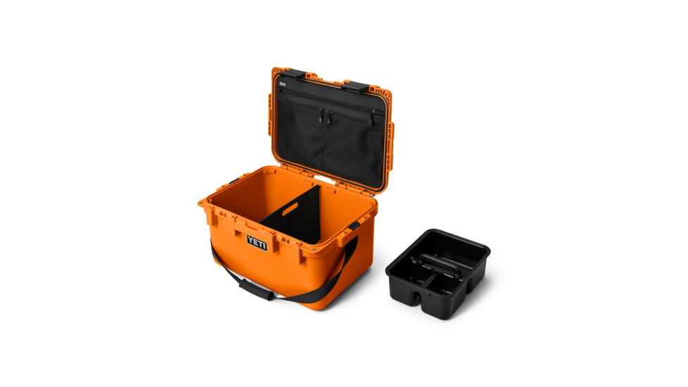 Yeti LoadOut GoBox Gear Case 30, King Crab Orange, 26010000539