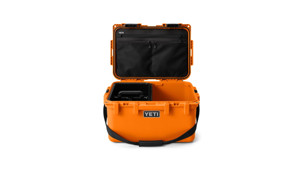 Yeti LoadOut GoBox Gear Case 30, King Crab Orange, 26010000539
