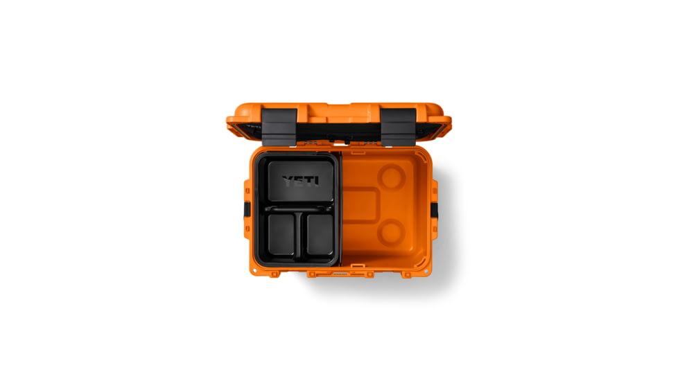 Yeti LoadOut GoBox Gear Case 30, King Crab Orange, 26010000539