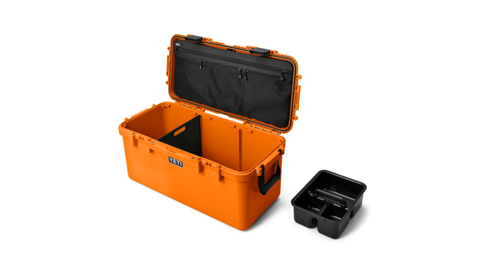 Yeti LoadOut GoBox Gear Case 60, King Crab Orange, 26010000543