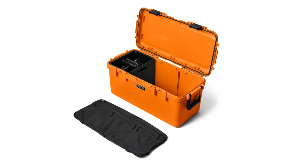 Yeti LoadOut GoBox Gear Case 60, King Crab Orange, 26010000543