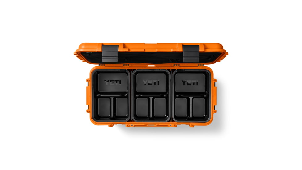 Yeti LoadOut GoBox Gear Case 60, King Crab Orange, 26010000543