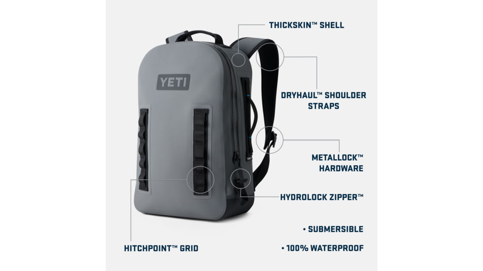 Yeti Panga 28 Liters Backpack, Black, 28 Quart, 18060131003