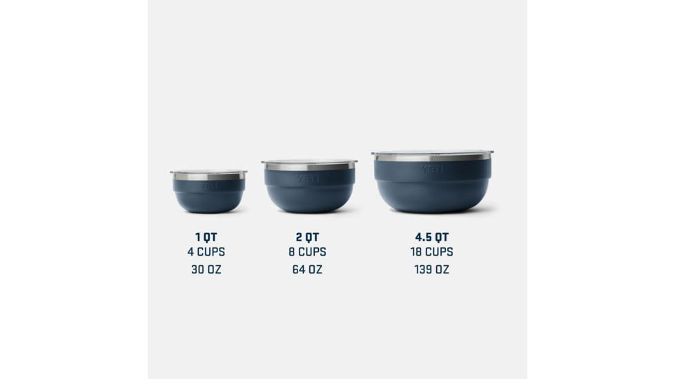 Yeti Rambler 4.5 Qt Bowl, Navy, 4.5 QT, 21071505268