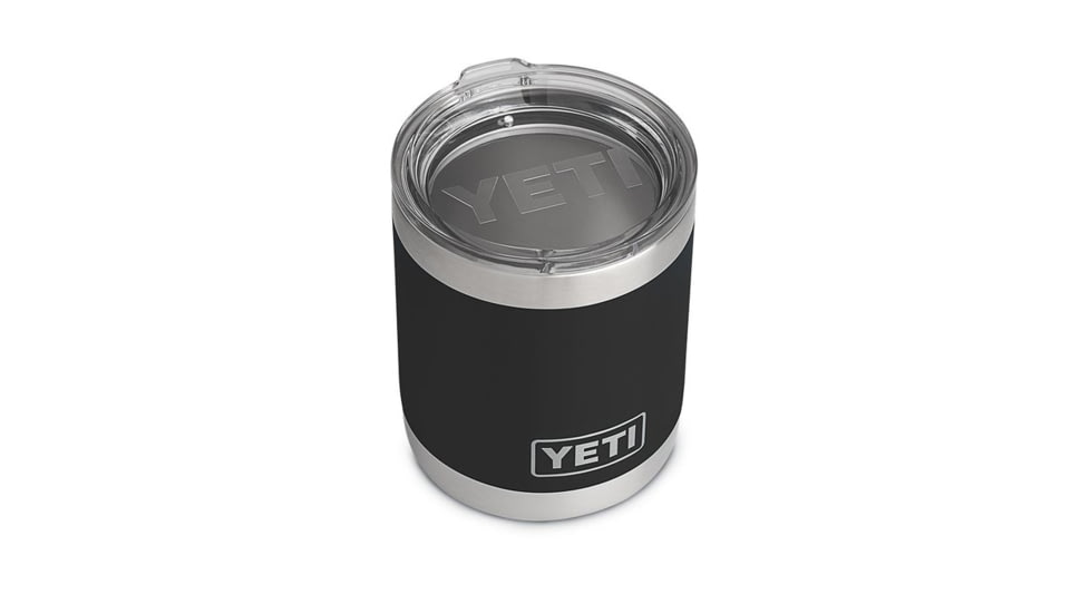 Yeti Rambler 10 oz Lowball MS, Black, 10, 21071500563