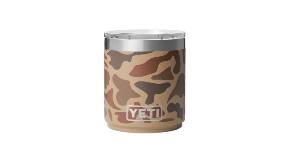 Yeti Rambler 10 oz Stackable Lowball w/Magslider Lid, Wetlands Camo, 21071505877