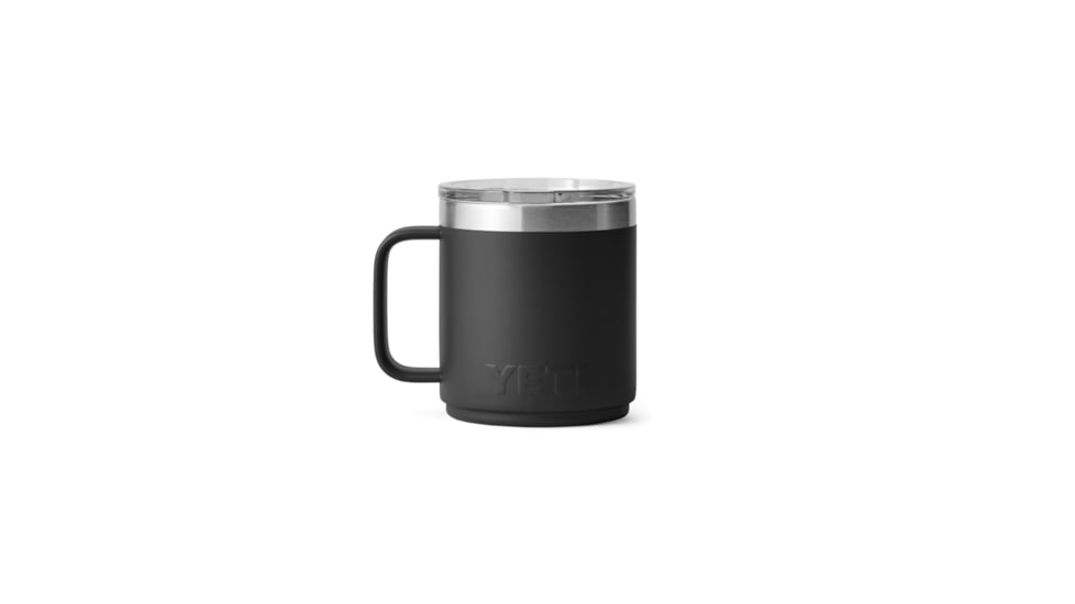 Yeti Rambler 10 oz Stackable Mug w/Durasip Ceramic Lining, Black, 21071507351