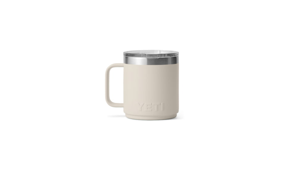 Yeti Rambler 10 oz Stackable Mug w/Durasip Ceramic Lining, Cape Taupe, 21071507355