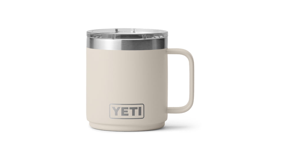 Yeti Rambler 10 oz Stackable Mug w/Durasip Ceramic Lining, Cape Taupe, 21071507355