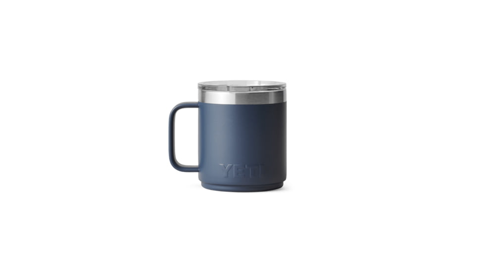 Yeti Rambler 10 oz Stackable Mug w/Durasip Ceramic Lining, Navy, 21071507349