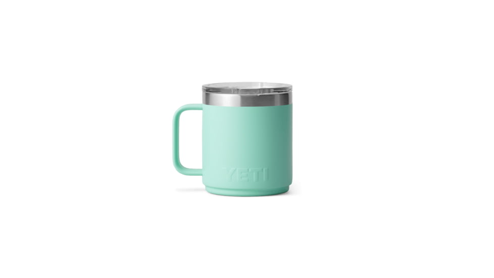 Yeti Rambler 10 oz Stackable Mug w/Durasip Ceramic Lining, Seafoam, 21071507353