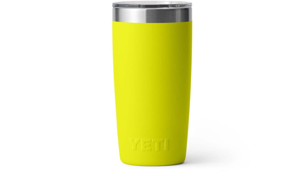 Yeti Rambler 10 oz Tumbler w/MagSlider Lid, Firefly Yellow, 10 oz, 21071504701