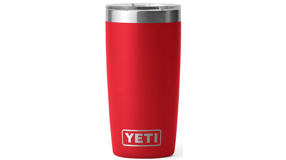 Yeti Rambler 10 oz Tumbler w/MagSlider Lid, Rescue Red, 21071503922