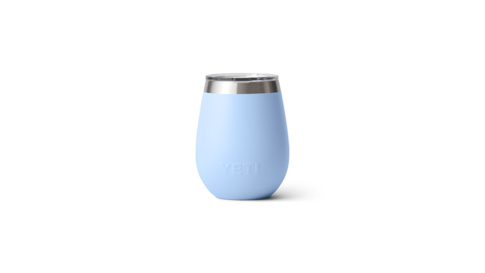 Yeti Rambler 10 oz Wine Tumbler w/MagSlider Lid, Big Sky Blue, 10 oz, 21071504633