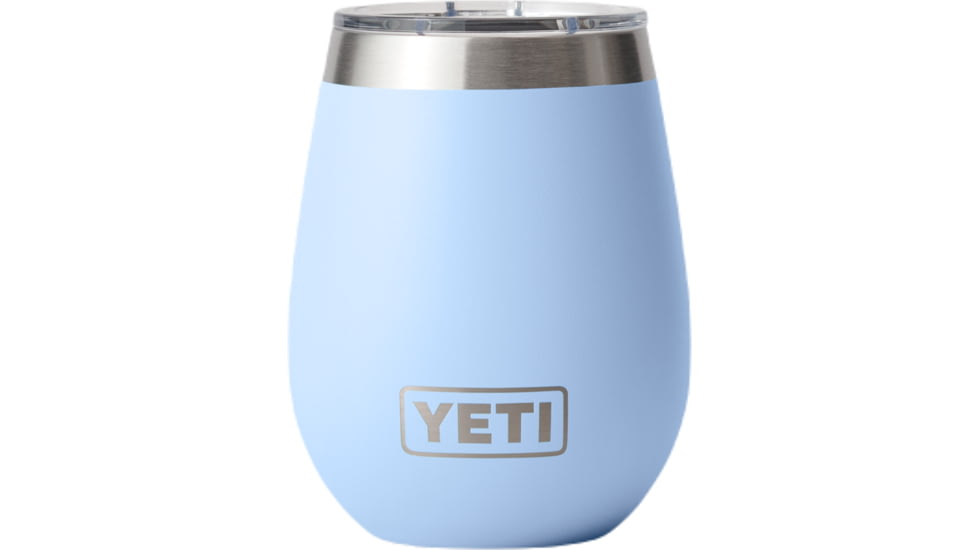 Yeti Rambler 10 oz Wine Tumbler w/MagSlider Lid, Big Sky Blue, 10 oz, 21071504633