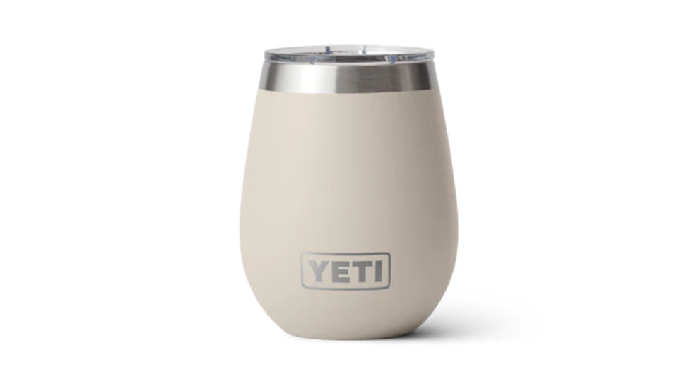 Yeti Rambler 10 oz Wine Tumbler with MagSlider Lid, Cape Taupe, 21071504388