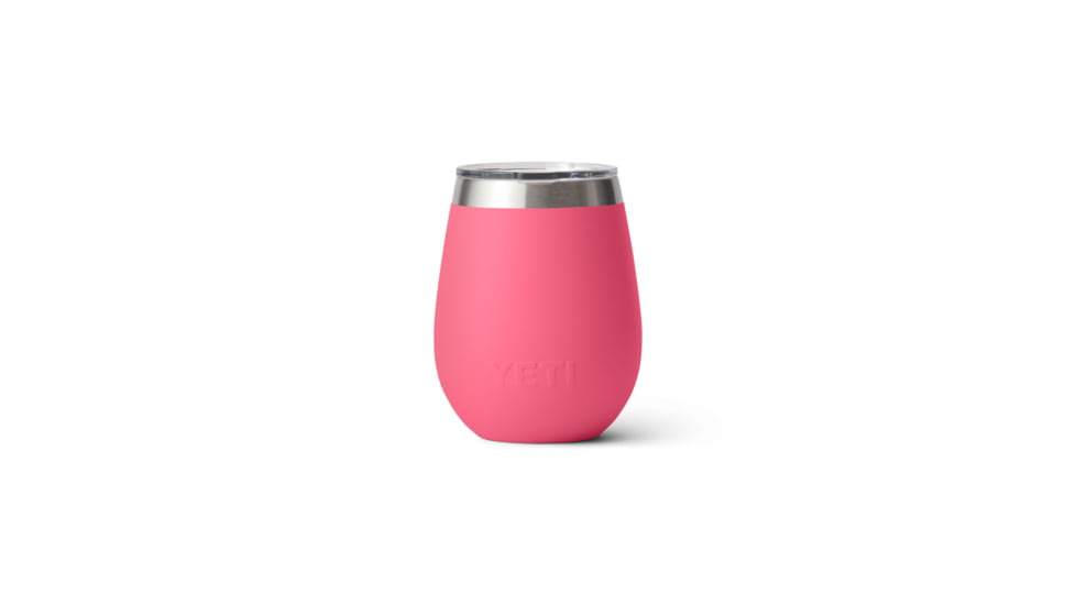Yeti Rambler 10 oz Wine Tumbler with MagSlider Lid, Tropical Pink, 10 oz, 21071503677