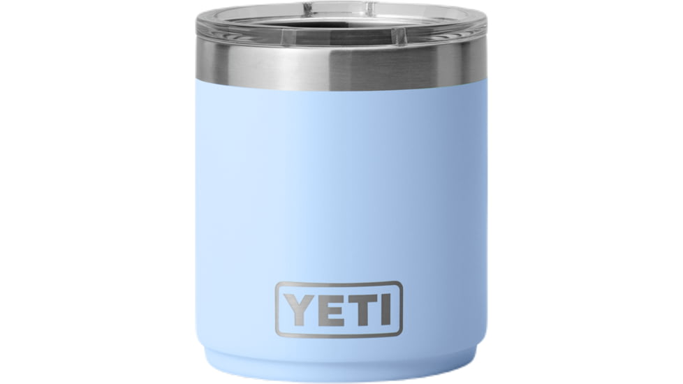 Yeti Rambler 10oz Lowball 2.0 w/Magslider Lid, Big Sky Blue, 10 oz, 21071504630