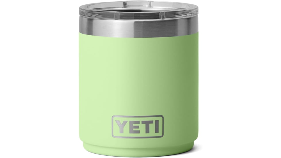 Yeti Rambler 10oz Lowball 2.0 w/Magslider Lid, Key Lime, 21071503407