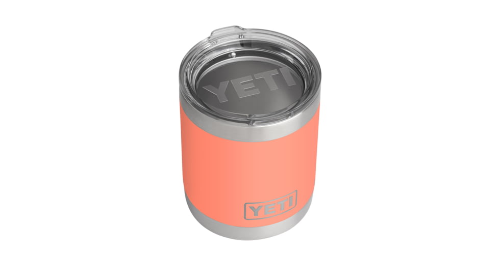 Yeti Rambler 10oz Lowball, Coral 21071010015
