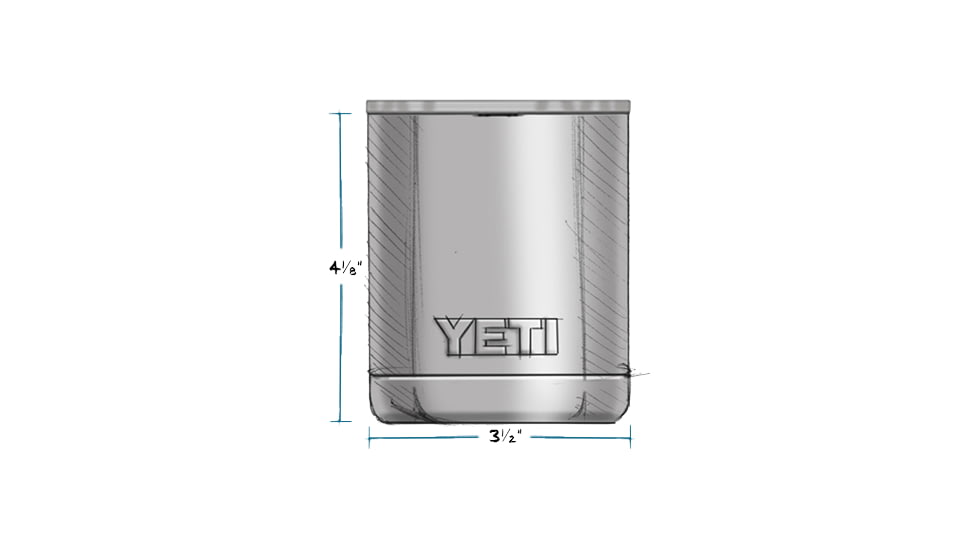 Yeti Rambler 10oz Lowball, Copper, 21071500286
