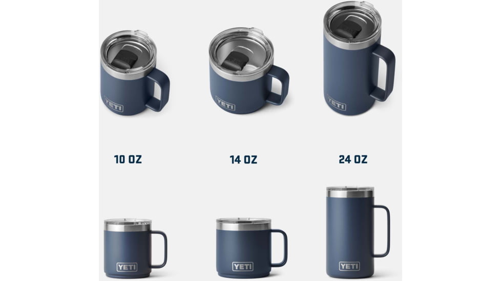 Yeti Rambler 10oz Mug with MagSlider Lid, Navy, 21071502262